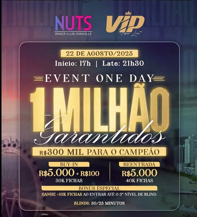 Evento milionário na cidade milionária!!!
