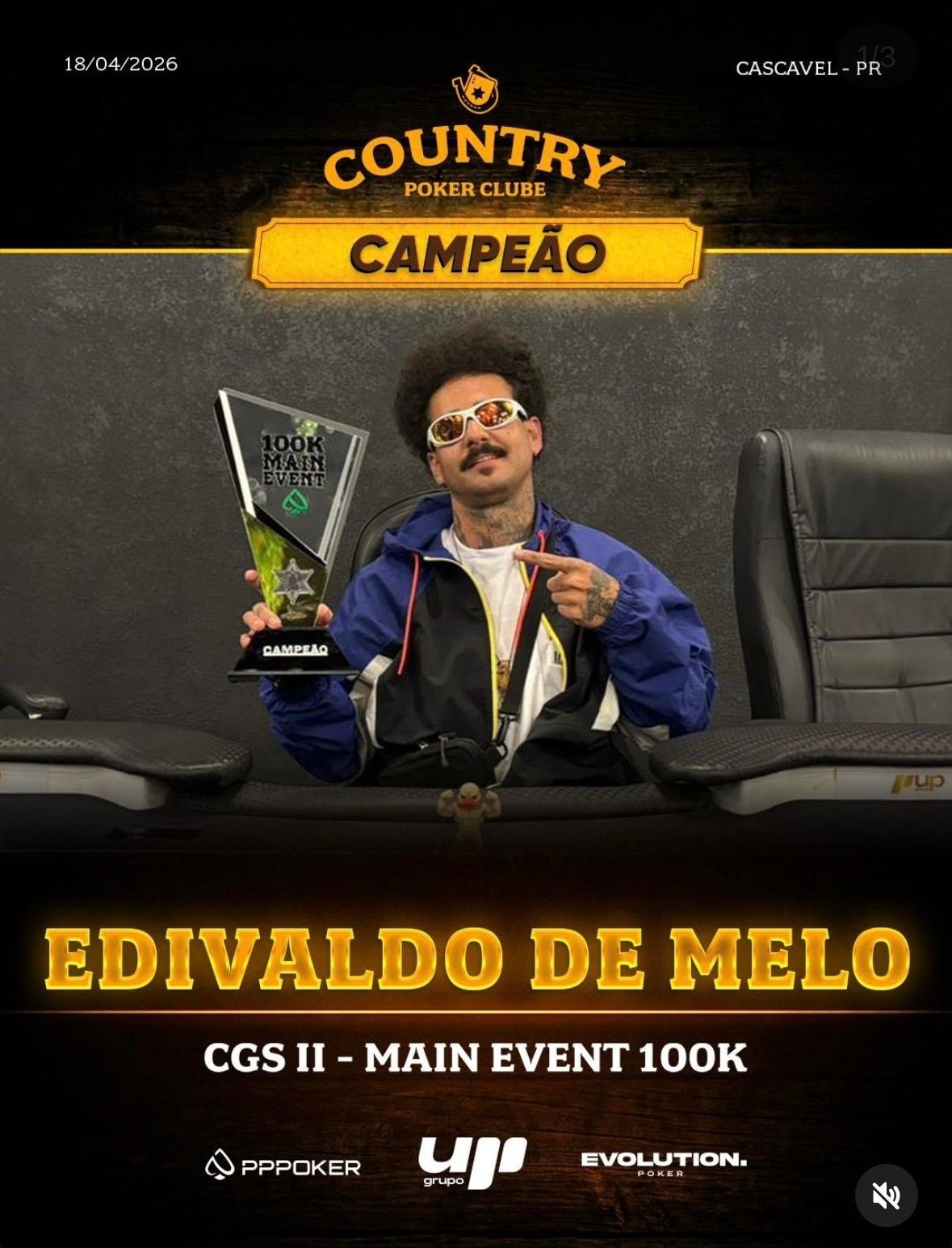 MAIN EVENT DEDICADO À FILHA