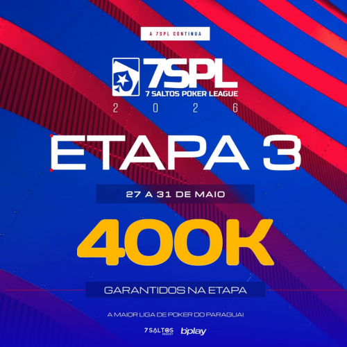 CHEGAMOS À METADE – 7 SALTOS POKER LEAGUE
