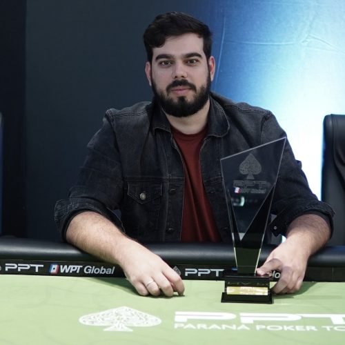 SE O POKER É SORTE, NÃO AVISARAM ELE.
