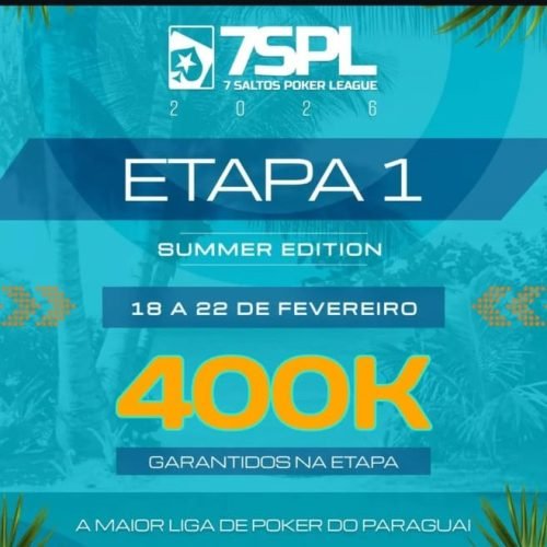 A 7 SALTOS POKER LEAGUE CHEGOU!!!